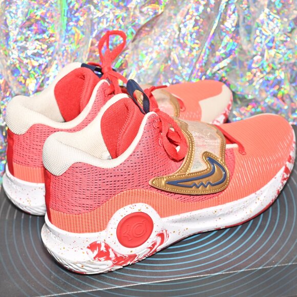 Nike KD Trey 5 X: University Red Metallic Gold main image 13